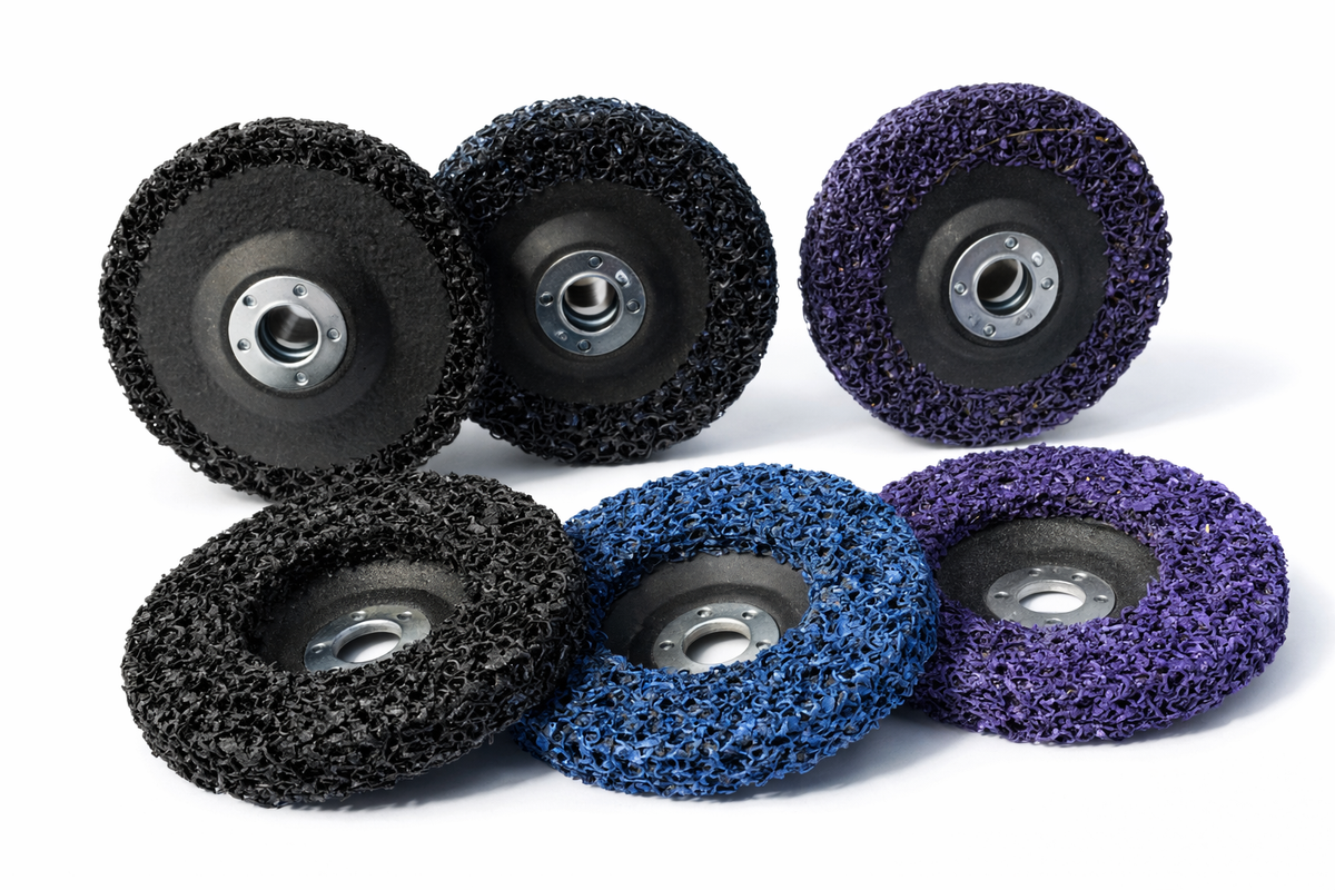 DISCO REMOVEDOR GRUÑIDOR MORADO P/ESMERILADORA 4 1/2 115MM