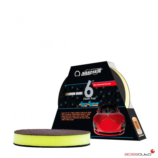 DISCO DESCONTAMINANTE GRADO MEDIO 6" BOSSAUTO