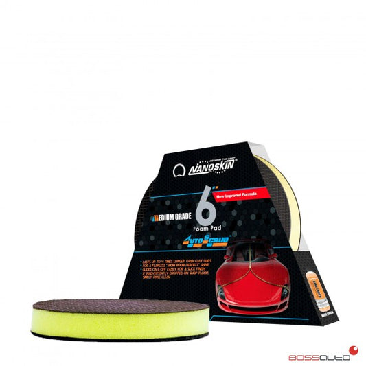 DISCO DESCONTAMINANTE GRADO MEDIO 6" BOSSAUTO