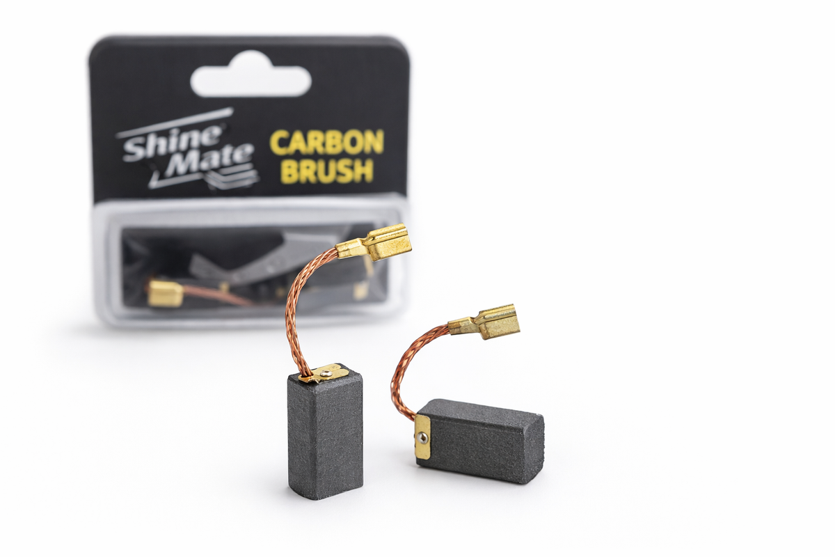 CARBONES MAQUINAS EP803K, ES502, ES550, EX603, EX605 SHINE MATE